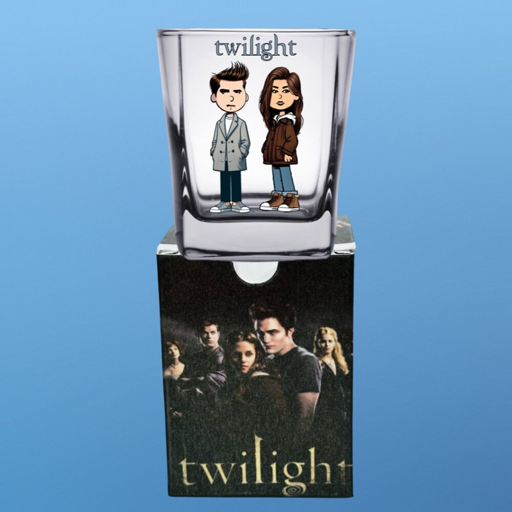 90'S, 2000 Movies/PEANUTS Mashup Shot Glasses/ Gift Boxes! Unique Gift!